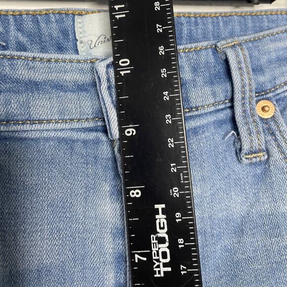 Universal Thread Womens Jeans Size 10R High Rise Slim Straight Denim Blue - Picture 6 of 14